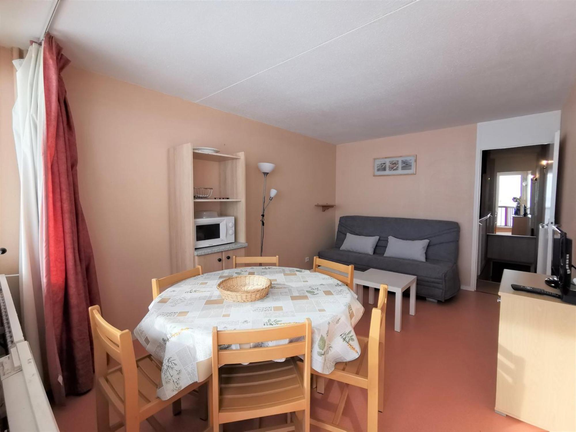 Appart 6 Personnes, 1 Chambre, Pied Pistes, Balcon Sud, La Mongie - Fr-1-404-60 Eksteriør billede